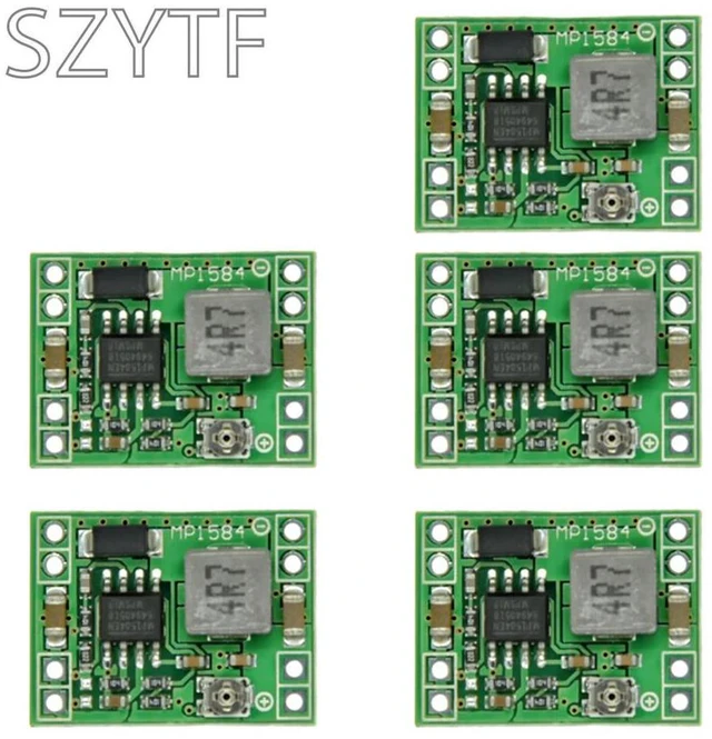 Main image of 5pcs MP1584EN Step-down Power Module DC-DC 3A Adjustable Buck Module LM2596 Ultra-ultra-small Size