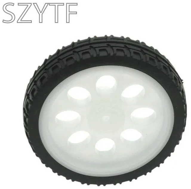 Alt view image 2 of 3 - DIY Robot Wheel Tyre TT Motor ligent Robot Car Platform 521 Car Electronic Design Toys