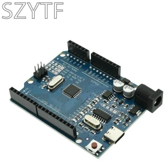 Alt view image 2 of 3 - Improved Version R3 (CH340) TYPE-C Development Board Sends Data Cable And Row Needle For UNO R3 Development Board