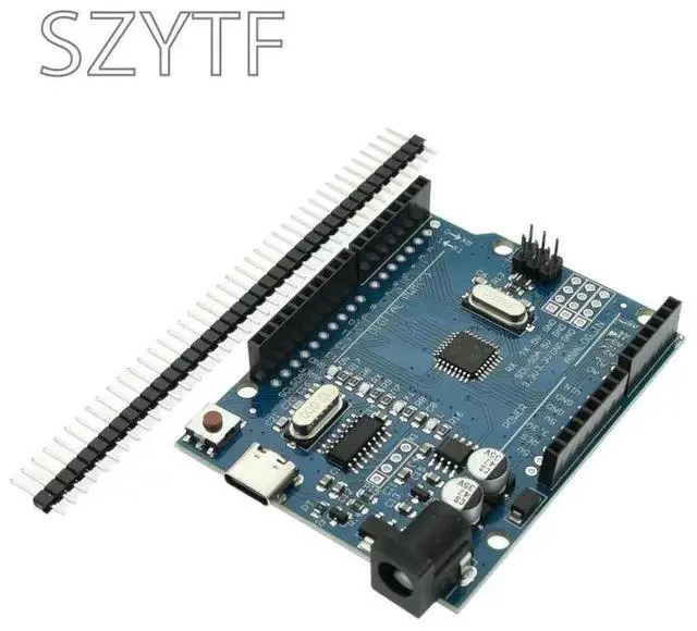 Alt view image 3 of 3 - Improved Version R3 (CH340) TYPE-C Development Board Sends Data Cable And Row Needle For UNO R3 Development Board