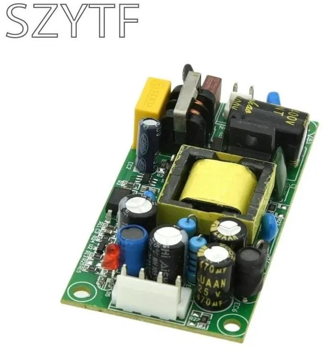 Alt view image 2 of 3 - Green board 12V/5V full Isolation switch power supply / AC - DC module 220V turn 12V 5V lose-lose