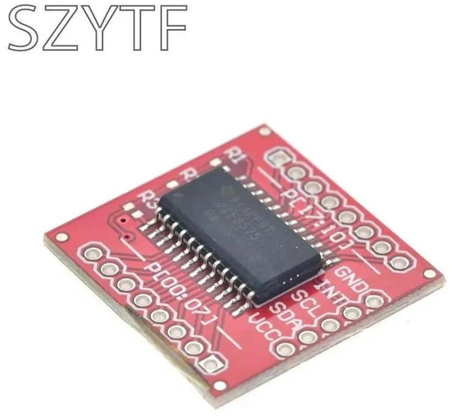 Alt view image 2 of 3 - PCF8575 I2C I/O Extension Shield Module 16 I/O Ports
