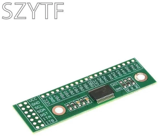 Alt view image 2 of 3 - MCP23017 16Bit I/O Expansion Board Module Pin PCB IIC I2C Interface To GIPO Converter 25mA1 For