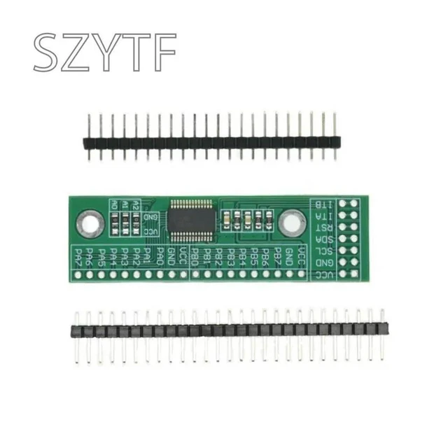 Alt view image 3 of 3 - MCP23017 16Bit I/O Expansion Board Module Pin PCB IIC I2C Interface To GIPO Converter 25mA1 For