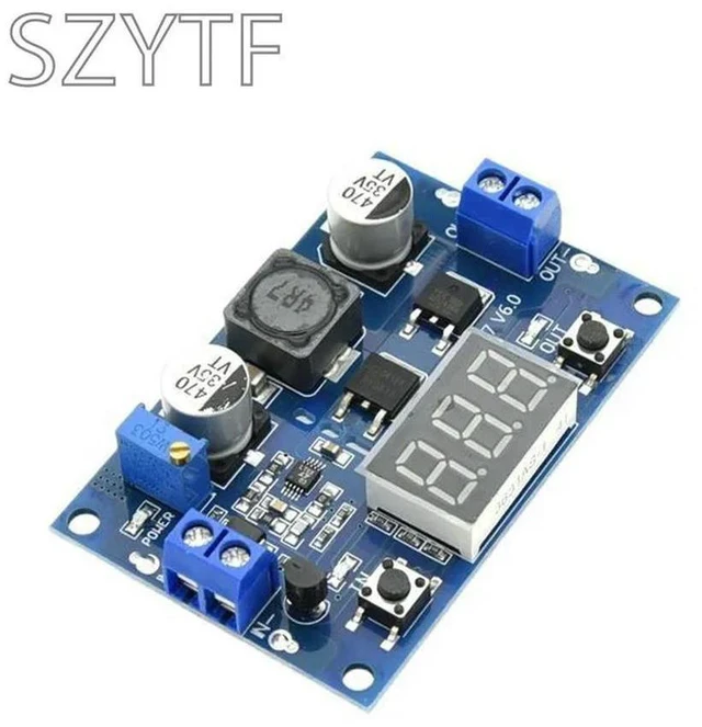 Alt view image 2 of 3 - DC DC-DC 3~35V To 3.5~35V LTC1871 Booster Step Up Step-up Module Converter Regulated Power Supply+VoltMeter