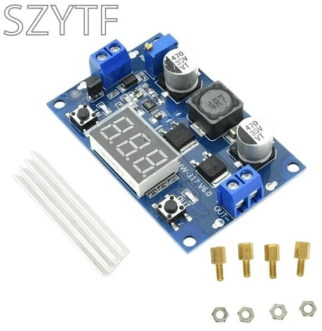 Main image of DC DC-DC 3~35V To 3.5~35V LTC1871 Booster Step Up Step-up Module Converter Regulated Power Supply+VoltMeter