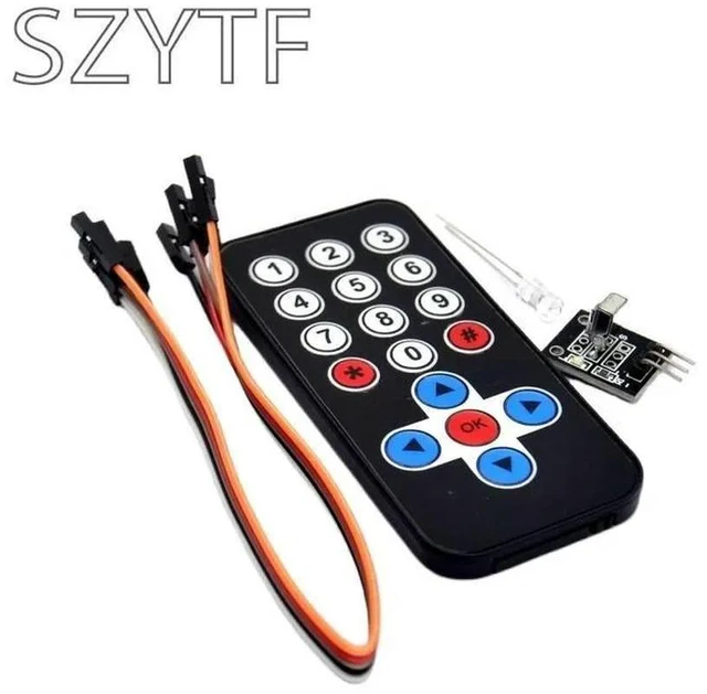 Alt view image 3 of 3 - Black Infrared IR Remote Control Module Kits DIY Kit HX1838 For Raspberry Pi Electronics Hot Sale