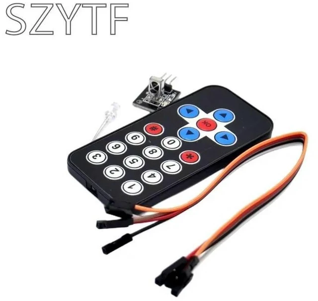 Alt view image 2 of 3 - Black Infrared IR Remote Control Module Kits DIY Kit HX1838 For Raspberry Pi Electronics Hot Sale