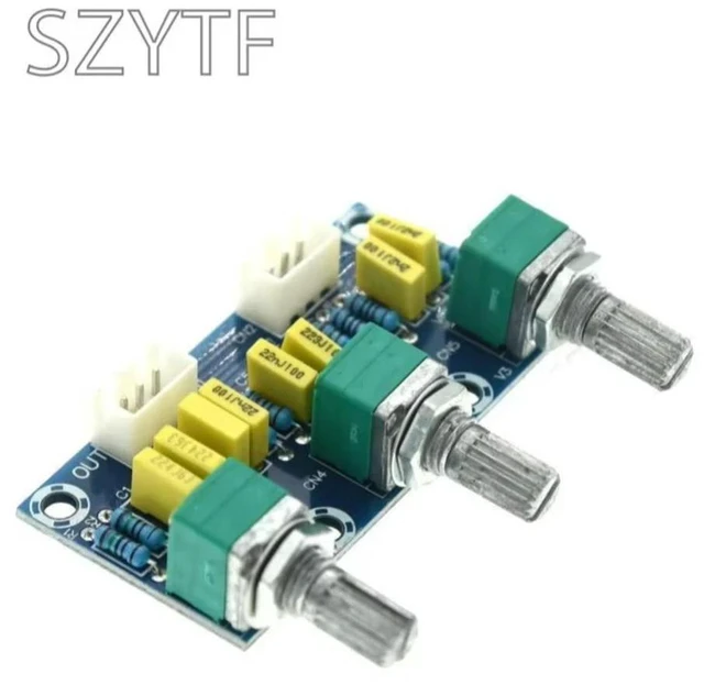 Alt view image 3 of 3 - 1PCS XH-M802 Passive Tuning Board Front Board Front Board Tone Board High And Bass Adjustment HIFI Fever Grade Finished Product