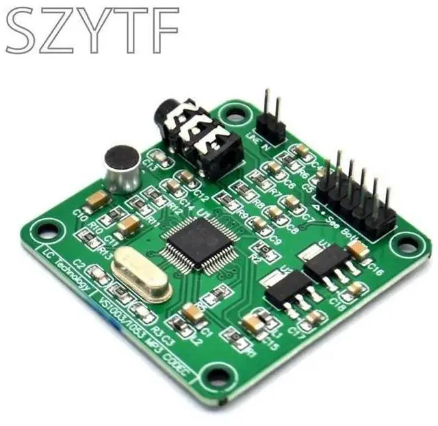 Main image of VS1003B MP3 Decoding Module, Microphone Head, STM32 Microcontroller Development Board Accessories
