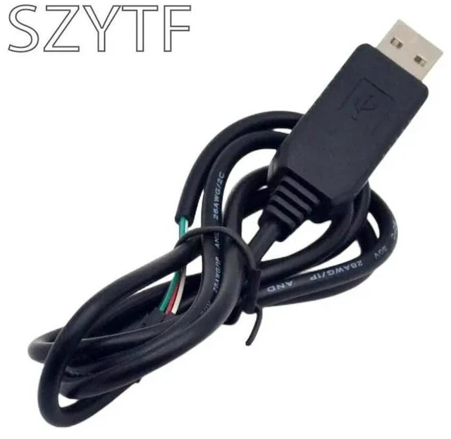 Alt view image 2 of 3 - 1pcs/lot PL2303 PL2303HX USB to UART TTL Cable Module 4p 4 Pin RS232 Converter In Stock