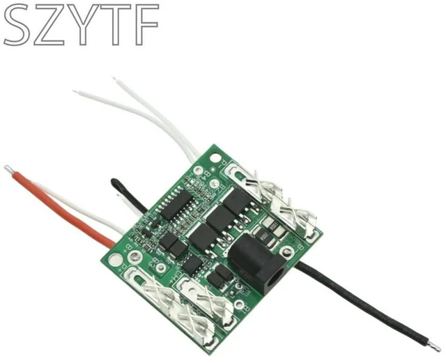 Alt view image 3 of 3 - Charging Protection Board 5S BMS 18V 21V 20A Li-Ion Lithium Pack Protection Circuit Board Module
