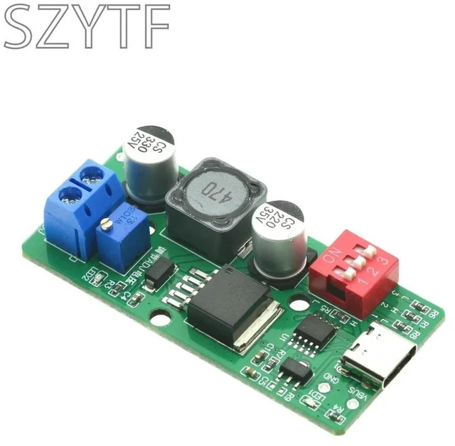 Alt view image 2 of 3 - PD/QC Trigger Board - Type-C Fast Charger, Adjustable 5V-20V, Supports Power Delivery and Quick Charge