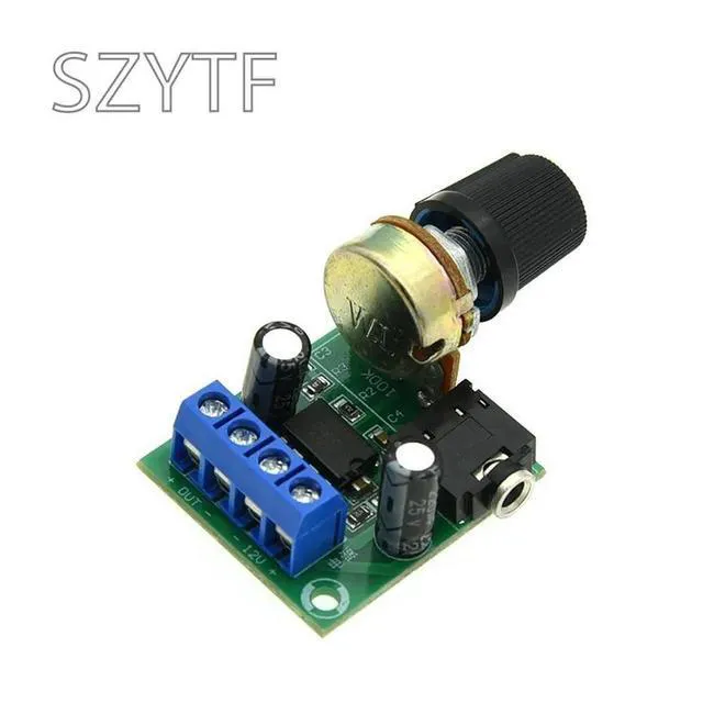 Alt view image 3 of 3 - LM386 Audio Power Amplifier Board DC 3V~12V 5V Mini AMP Module Adjustable Volume