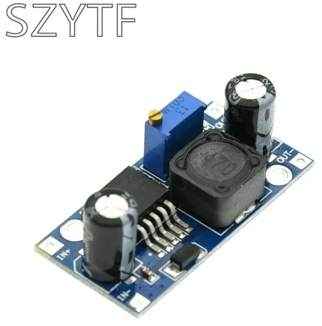 Alt view image 2 of 3 - DC-DC 3A Adjustable Step-Down Module LM2596 Voltage Regulator 24V to 12V 5V 3V