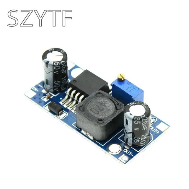 Alt view image 3 of 3 - DC-DC 3A Adjustable Step-Down Module LM2596 Voltage Regulator 24V to 12V 5V 3V