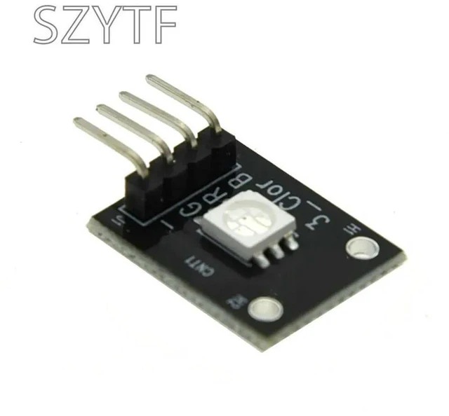 Alt view image 2 of 3 - 10pcs KY-009 3 Colour RGB SMD LED Board Module 5050 Full Color LED DC 5V for