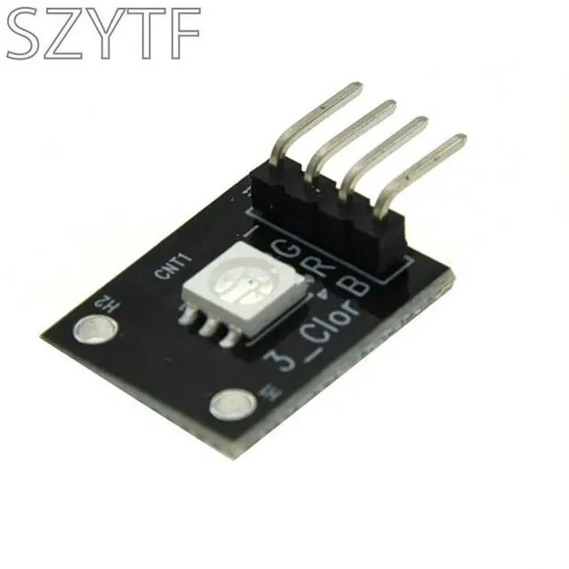 Alt view image 3 of 3 - 10pcs KY-009 3 Colour RGB SMD LED Board Module 5050 Full Color LED DC 5V for
