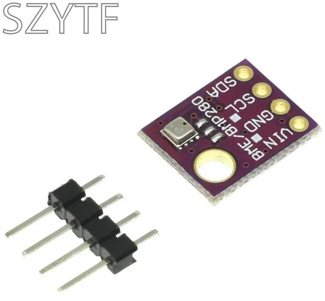 Main image of BME280 5V Digital Sensor Temperature Humidity Barometric Pressure Sensor Module I2C SPI 1.8-5V GY-BME280 GY-BME280-5V BME280-5V