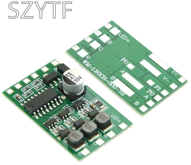 Main image of LED Constant Current Drive Power Module DMX512 Three Channel RGB Full Color 300mA Adjustable External Control Drive Board