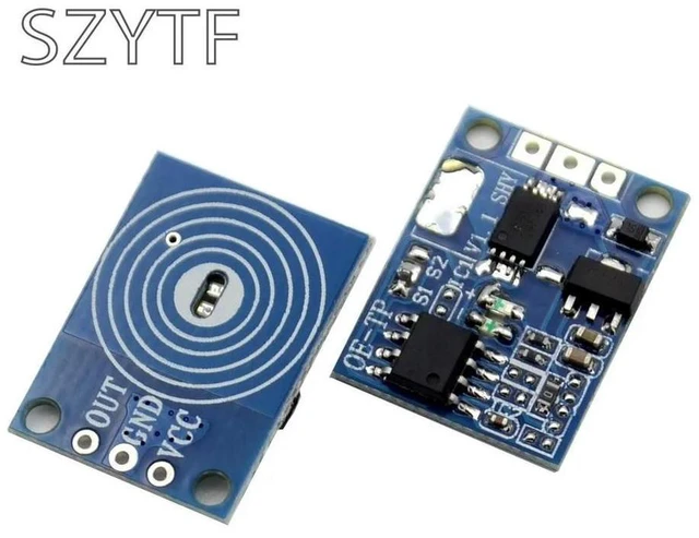 Main image of Capacitance LED Touch Switch Module Digital Touch Sensor LED Promise Dimming 10A OE-TP