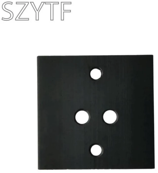 Alt view image 2 of 3 - 45*45*14mm Heatsink Cooling Fin Radiator Cooler Aluminum Heat Sink for TO-3 Transistor Cooling Accessories TO3 45X45X14mm