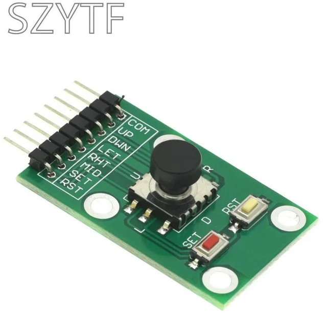 Alt view image 3 of 3 - Five Direction Navigation Button Module For MCU AVR Game 5D Rocker Joystick Independent Keyboard For Joystick Module