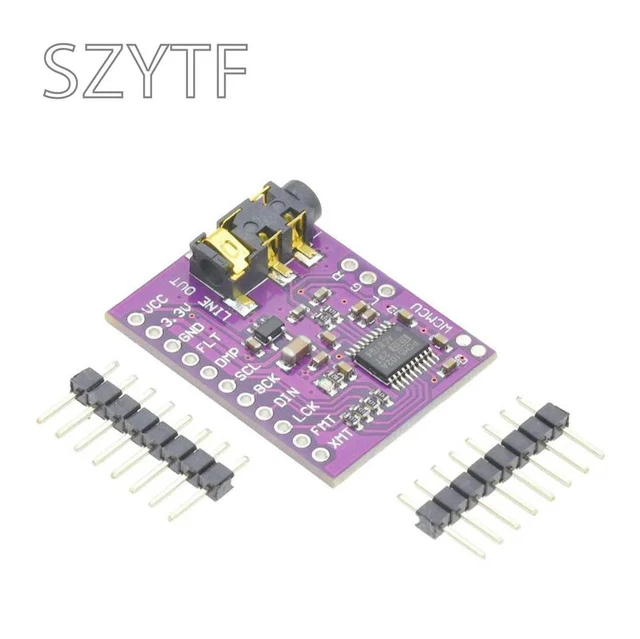 Alt view image 2 of 3 - MCU-5102 PCM5102A Stereo DAC PLL Voice Module