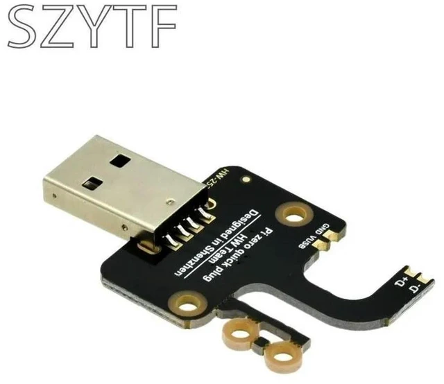 Alt view image 2 of 3 - USB Adapter Board For Raspberry Pi Zero W Zero WH USB Expansion Board USB Type-A Connector