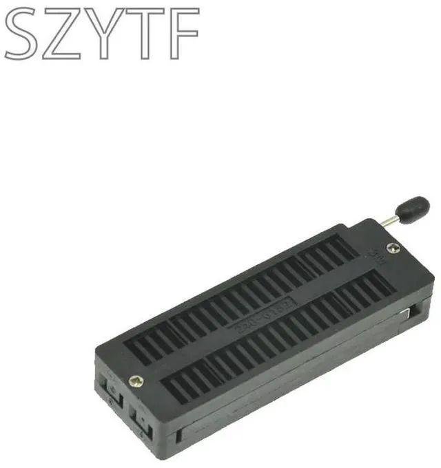 Main image of 1pcs DIP 40 Pin 40Pin Universal ZIF IC Socket Black