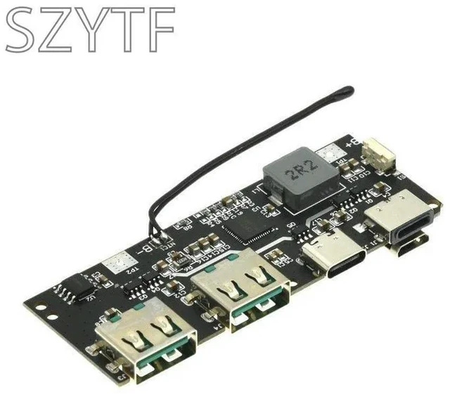 Main image of 22.5W Quick Charging Mobile Power Module QC4.0 PD3.0 5 Port Dual USB Mobile Power Bank Circuit Board Protection Diy Motherboard