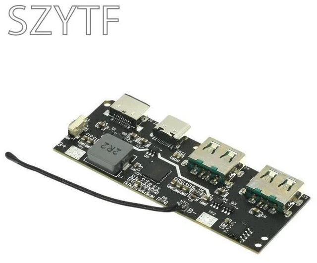 Alt view image 3 of 3 - 22.5W Quick Charging Mobile Power Module QC4.0 PD3.0 5 Port Dual USB Mobile Power Bank Circuit Board Protection Diy Motherboard
