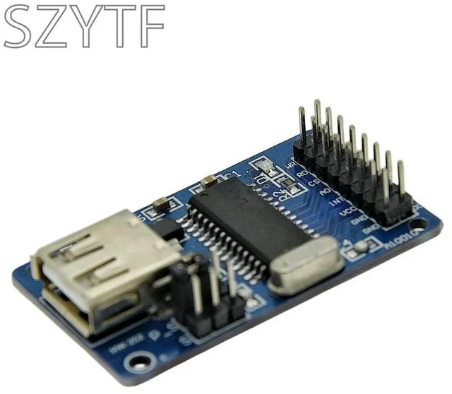 Alt view image 3 of 3 - CH376S USB Host Module U Disk & SD Card File Read Write, UART/SPI Interface, FAT16/FAT32, for MCU Data Logging,