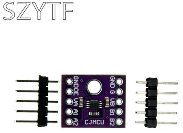 Main image of TXS0102 2-Bit Bidirectional Level Shifter I2C/IIC Voltage Converter for 1.65V5.5V, Auto Direction Detection