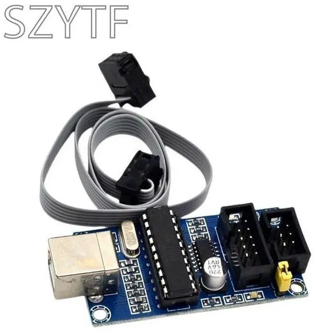Alt view image 3 of 3 - USBTiny USBtinyISP AVR ISP Programmer Bootloader For R3 Meag2560 With 6/10pin Programming Cable