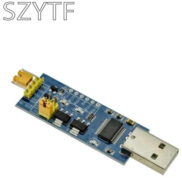 Alt view image 2 of 3 - USB To Serial TTL Platelets 5V / 3.3V / 1.8V Level, Download Program Line Serial Interface Module FT232RL