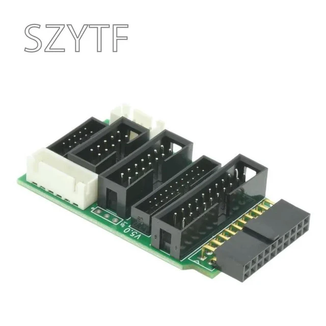 Alt view image 3 of 3 - Multi-function Converter Adapter Board For JTAG J-Link V8 V9 U-Link2 ST-Link ARM STM32