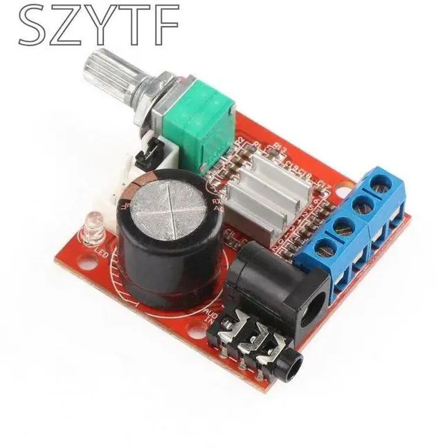 Alt view image 2 of 3 - 10W+10W PAM8610 D Class Dual-channel HIFI Audio Amplifier Board