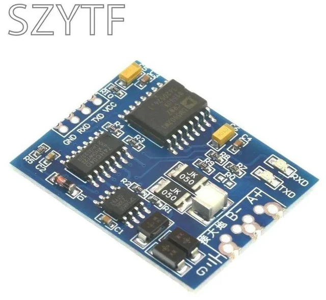 Main image of 3.3V 5V TTL UART To RS485 Isolated Interface Converter Module Single-chip Serial Port UART Industrial