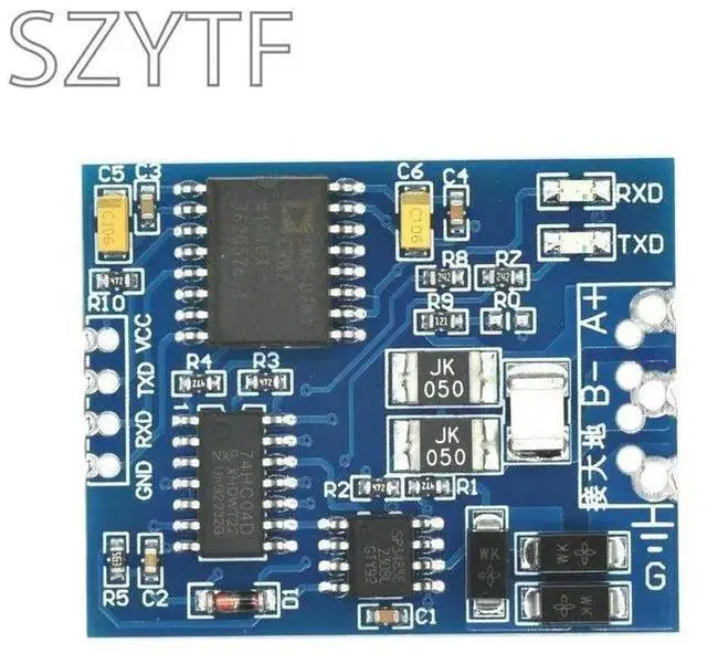 Alt view image 3 of 3 - 3.3V 5V TTL UART To RS485 Isolated Interface Converter Module Single-chip Serial Port UART Industrial