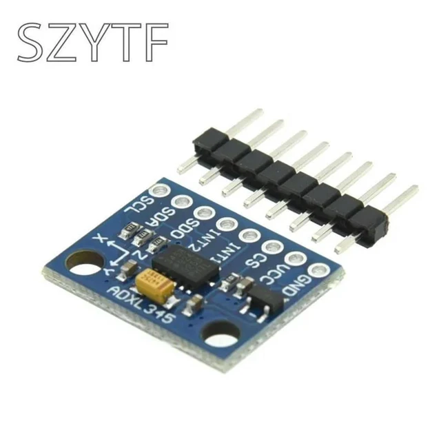 Alt view image 2 of 3 - 1pcs GY-291 ADXL345 digital three-axis acceleration of gravity tilt module IIC SPI transmission
