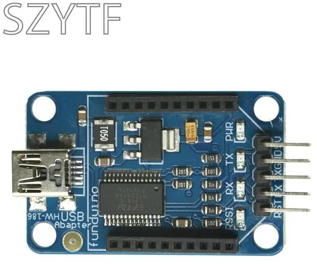 Alt view image 3 of 3 - XBee Explorer Xbee USB Mini Adapter Module Board Base Shield Multifunction FT232RL USB To TTL Serial Port Module