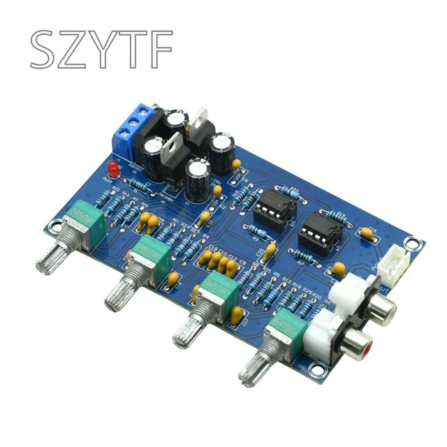 Alt view image 3 of 3 - tuning plates pre-amplifier board NE5532 tone plate enlarged landscaping adjusting bass and treble adjustment plate XH-M164