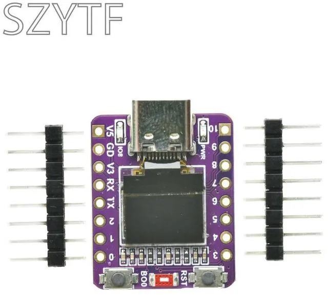 Main image of ESP32-C3 OLED Development Board With 0.42 Inch OLED Module Ceramic Antenna BLEESP32 Supermini Development Board