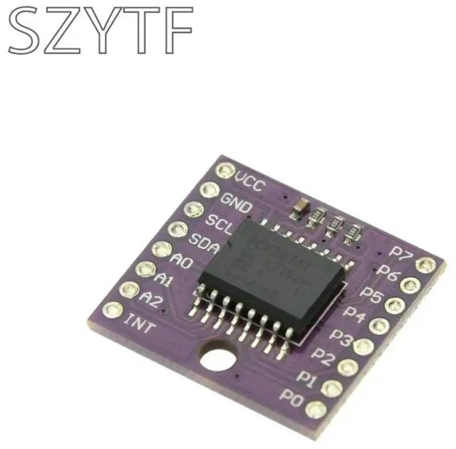 Alt view image 3 of 3 - PCF8574T I2C 8-Bit I/O Expander Module 8 Digital Ports High Current Output for Raspberry Pi DIY Electronics