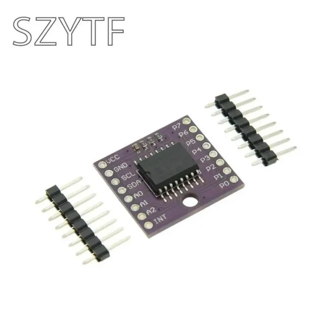 Alt view image 2 of 3 - PCF8574T I2C 8-Bit I/O Expander Module 8 Digital Ports High Current Output for Raspberry Pi DIY Electronics