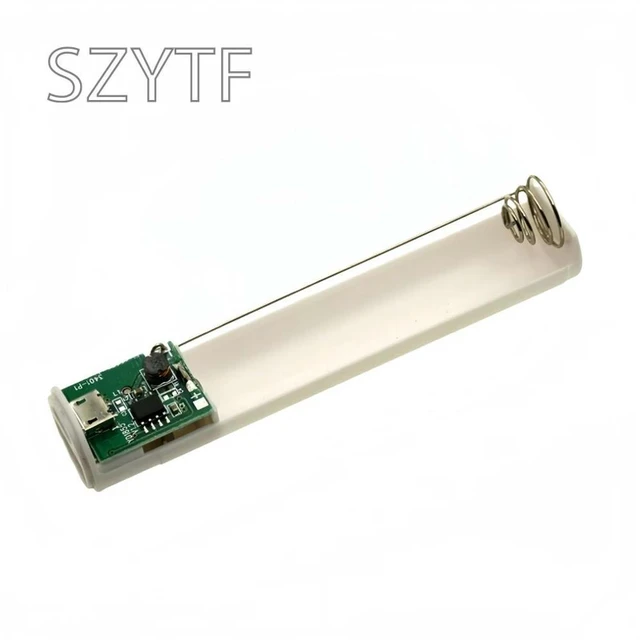 Alt view image 2 of 3 - l Power Bank DIY Kit Case Box Free welding Suit 1X 5V 1A USB External Charger phone