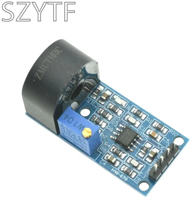Alt view image 2 of 3 - ZMCT103C Mini AC Current Transformer High Precision 5A Sensor Module for Electrical Monitoring