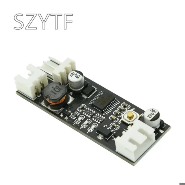 Alt view image 3 of 3 - Single 12V 0.8A DC PWM 2-3 Wire Fan Temperature Control Speed Controller Chassis Computer Noise Reduction Module NTC B 50K 3950