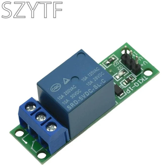 Main image of 1 Relay Module High Level Effective Expansion Board MCU Expansion Relay 10A Current